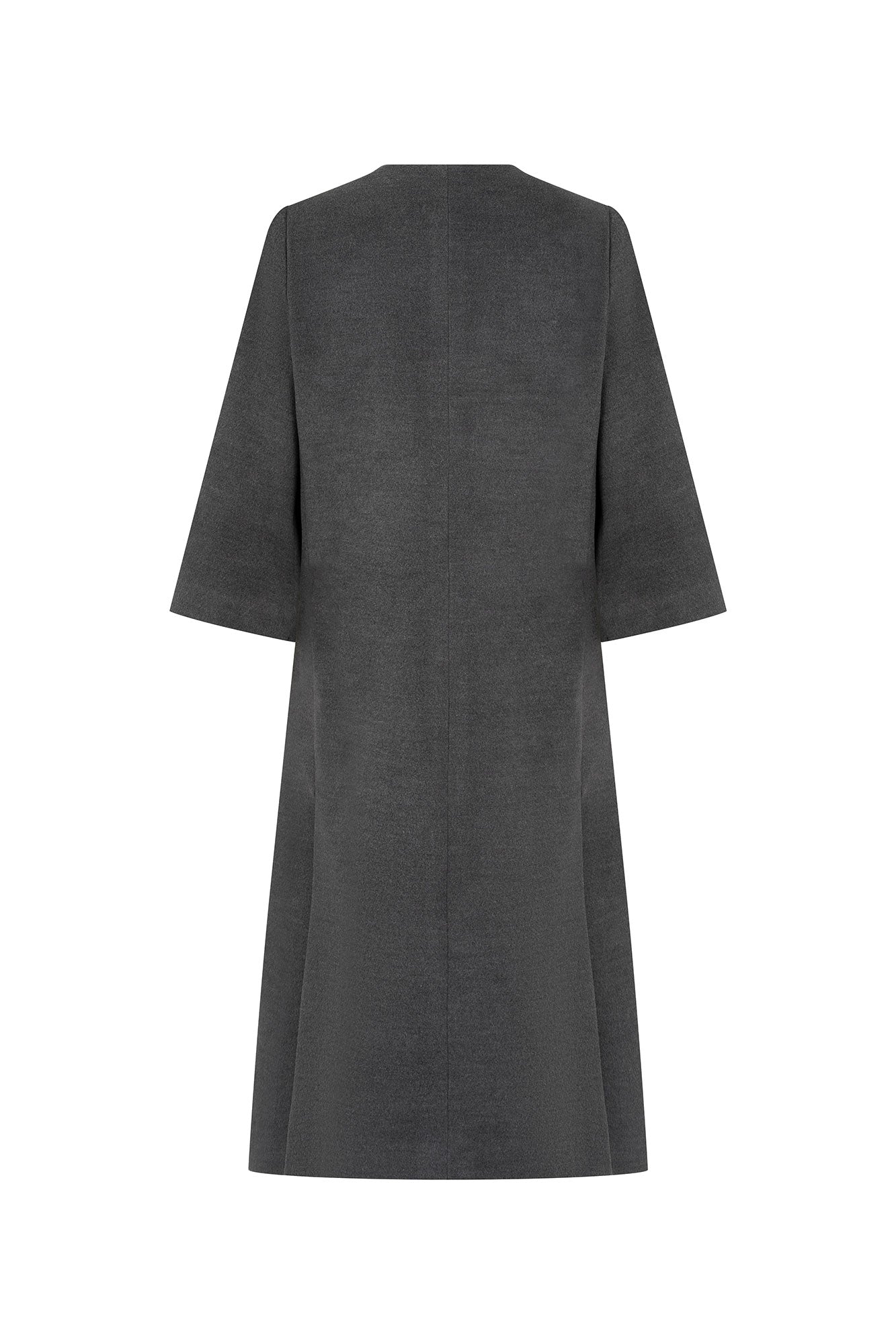 ABRIGO MANGA CAMPANA GRIS