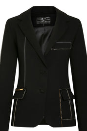 BLAZER JUAN CARTOON NEGRO
