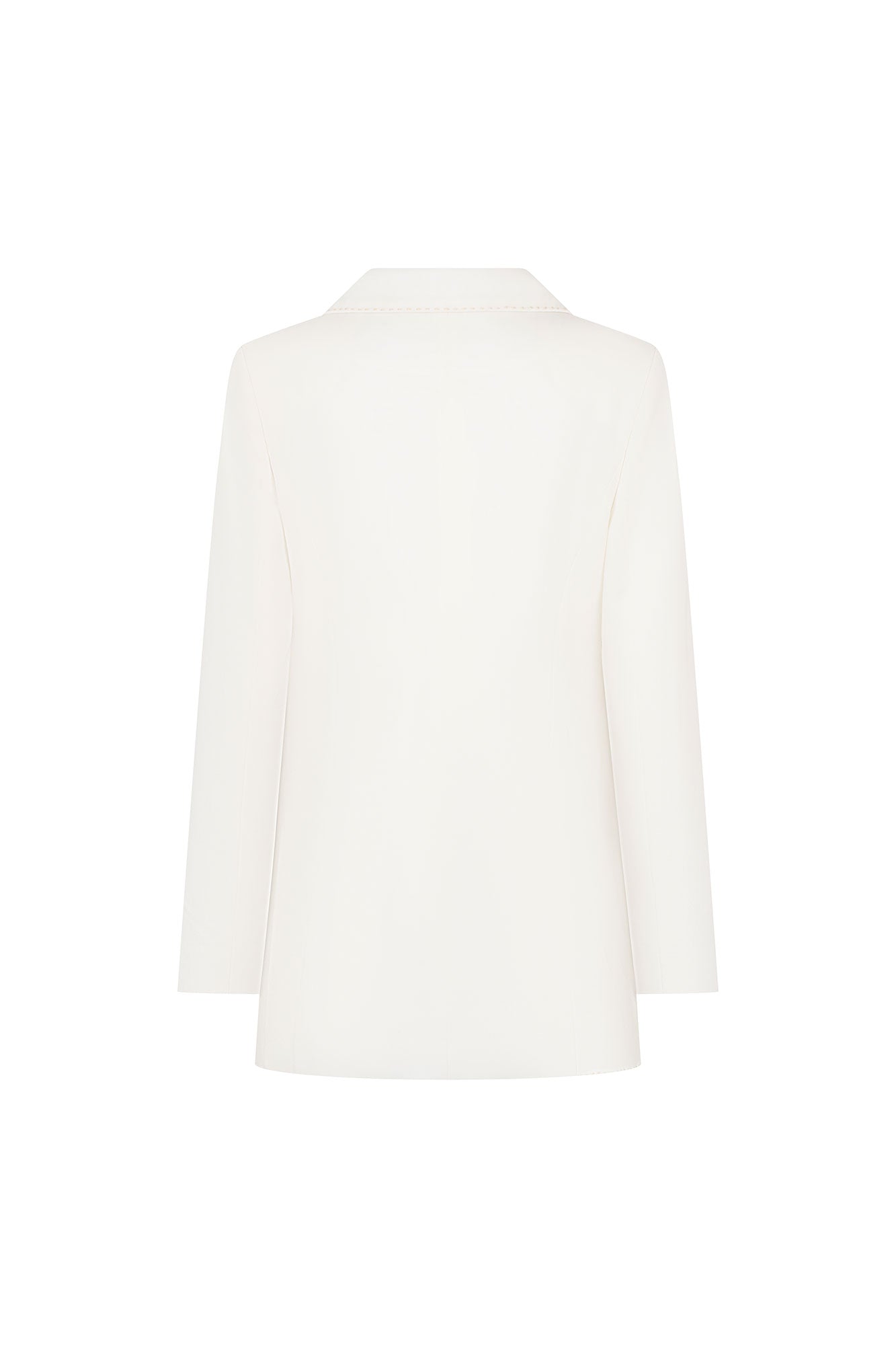 BLAZER MAXI JARDÍN NÁCAR