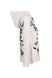 BUZO HOODIE ARABESCO NÁCAR