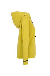 BUZO HOODIE CINTA PESPUNTE PISTACHO