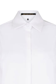 CAMISA MANGA BOMBACHA BLANCO