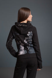 CHAQUETA JOGGING ARDILLA NEGRO