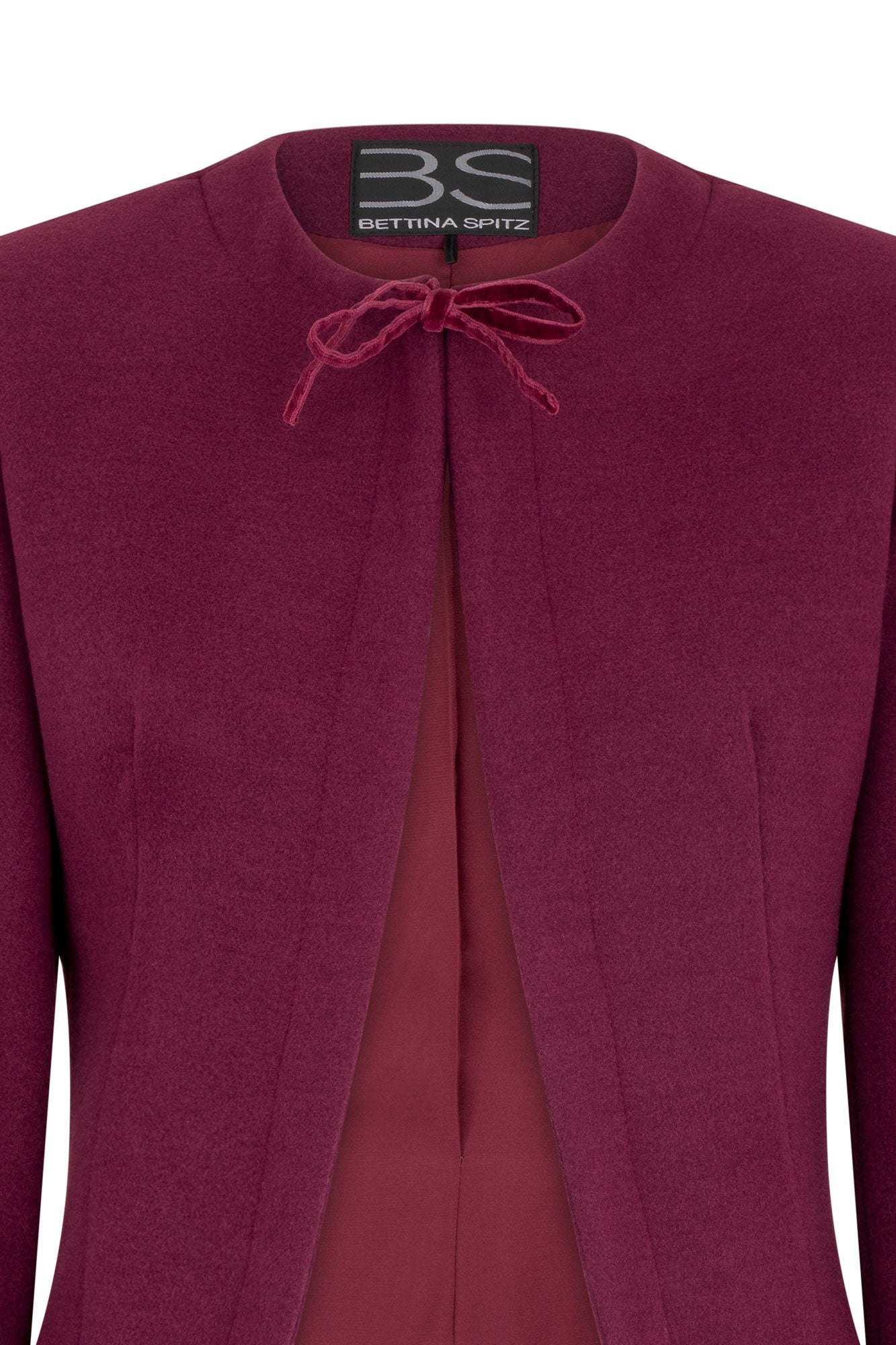 CHAQUETA JULIETA LAZO VINOTINTO