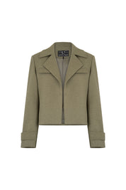 CHAQUETA TAPAS PERRITO VERDE OLIVA