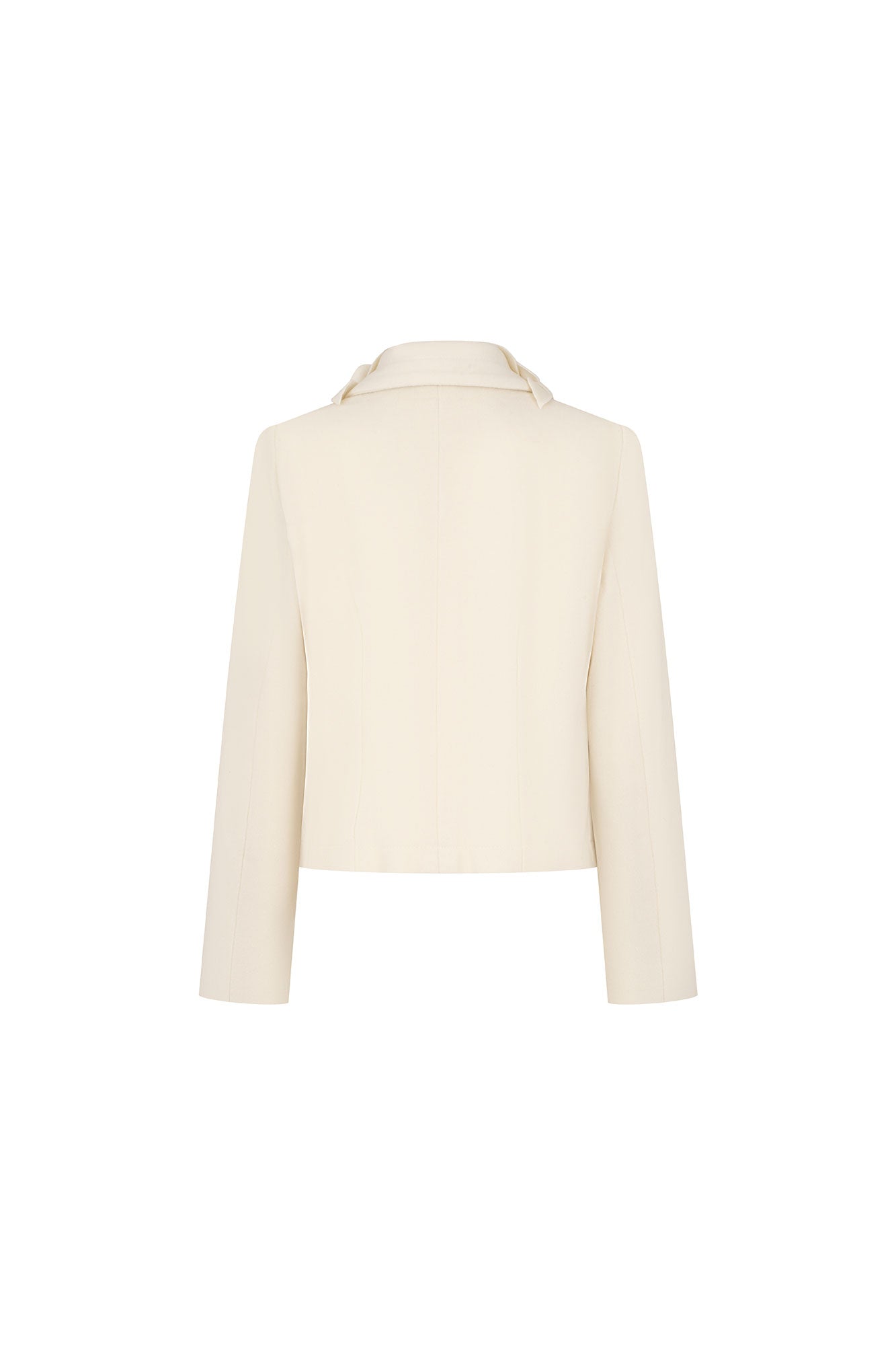 CHAQUETA VALENTINA CUELLO ROSAS NÁCAR