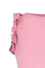 CROP SISA FLORES PALO DE ROSA