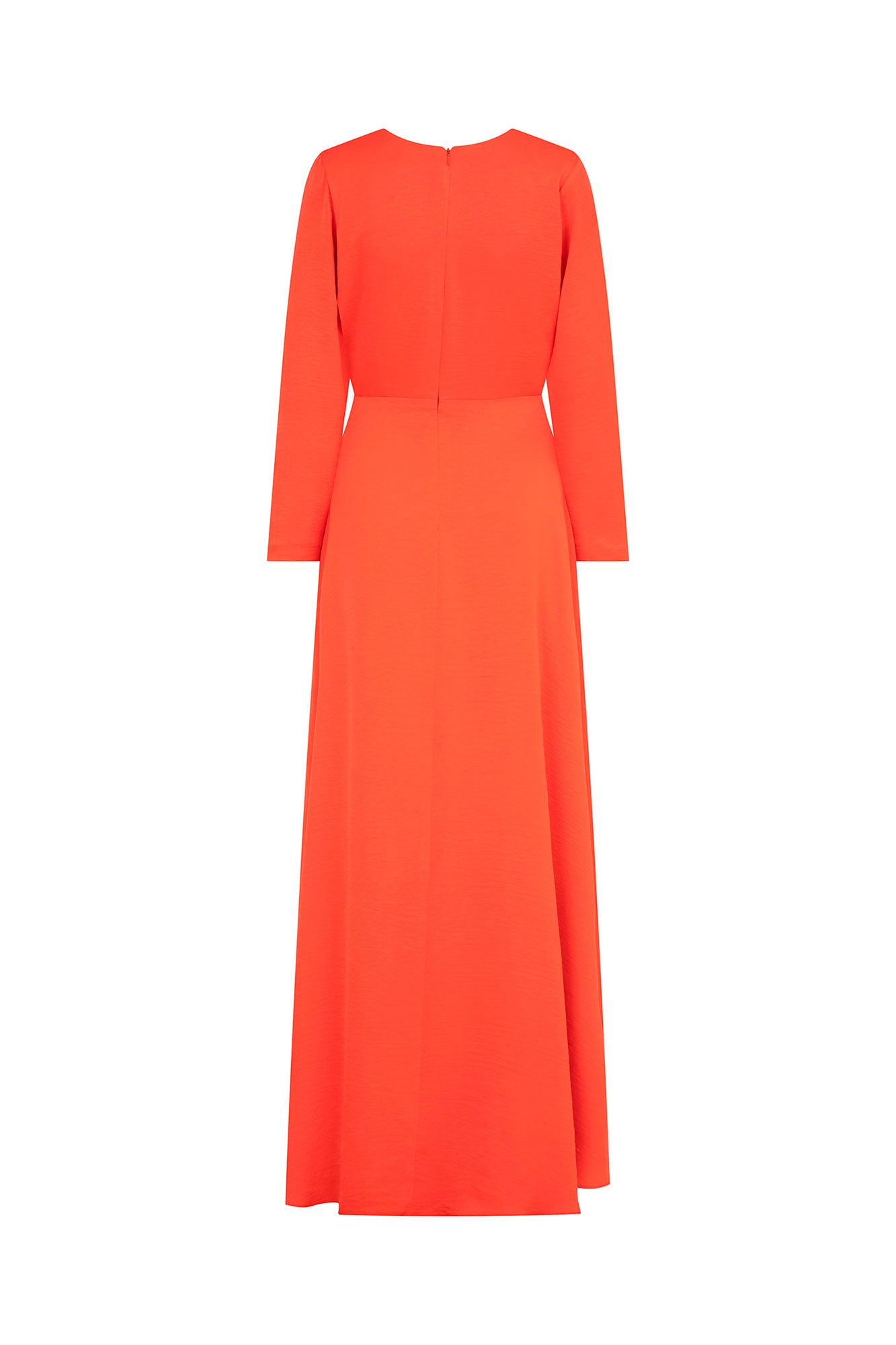 MAXI VESTIDO CRUZADO ML TOMATE