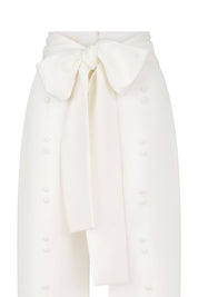 PANTALÓN ALTO BOTA 40 PP TIRA IVORY