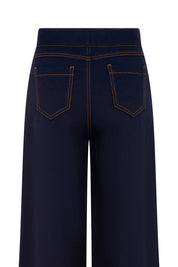 PANTALON JEAN ANCHO 40 AZUL
