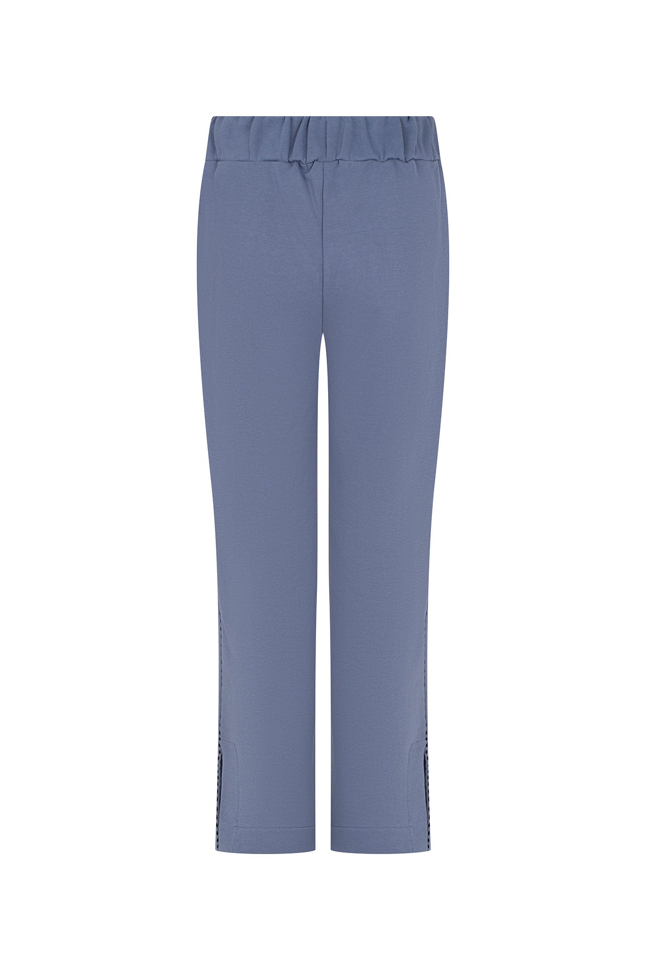 PANTALÓN JOGGING CINTA PESPUNTE AZUL