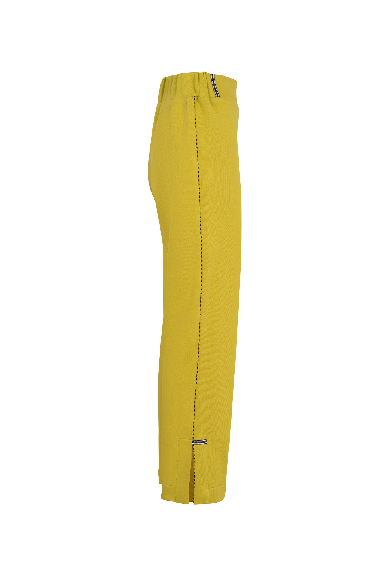 PANTALÓN JOGGING CINTA PESPUNTE PISTACHO