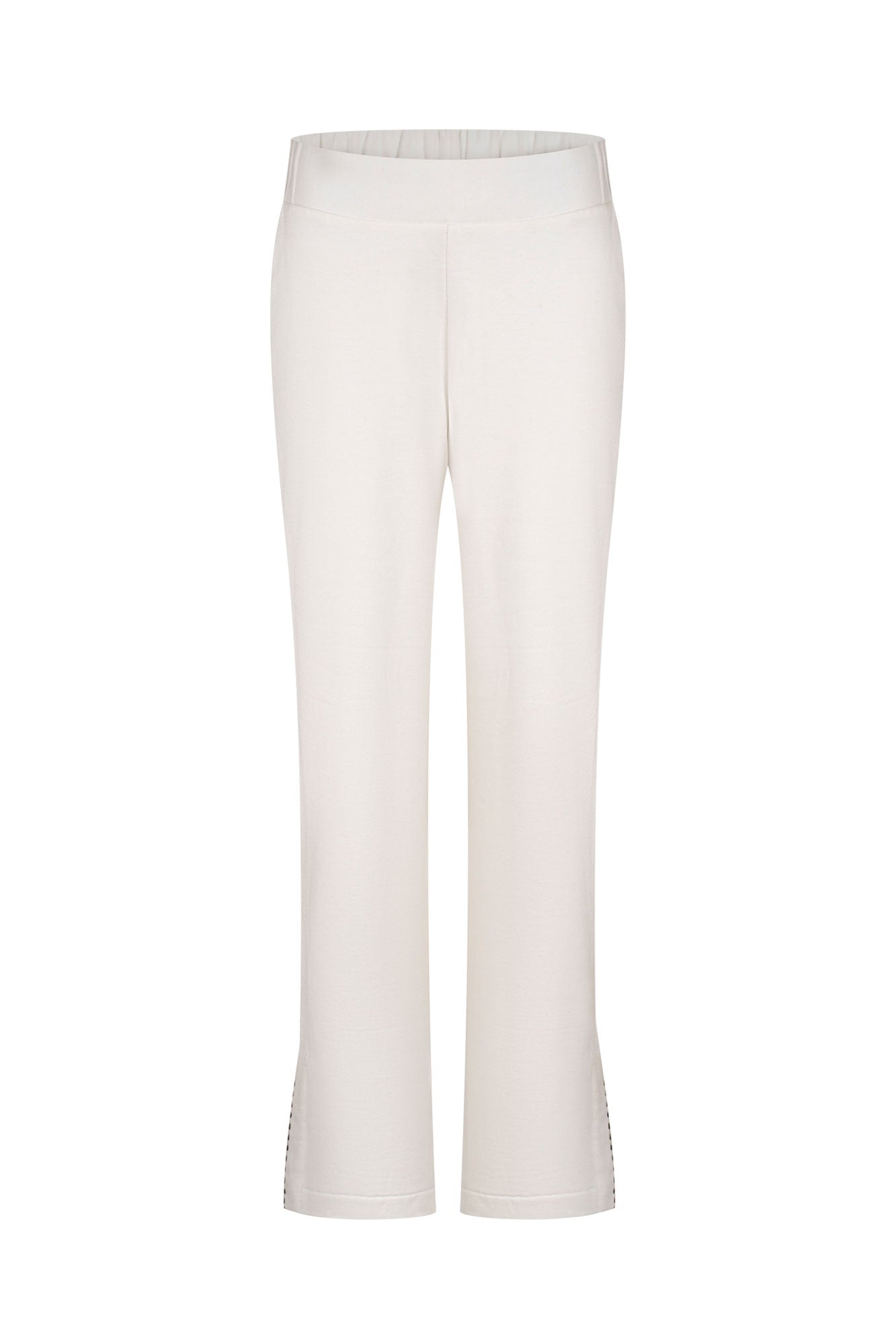 PANTALÓN JOGGING CINTA PESPUNTE NÁCAR
