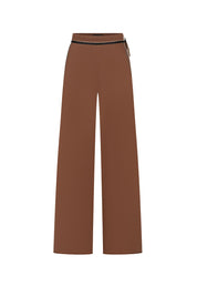 PANTALÓN MILO LARGO ANCHO CHOCOLATE