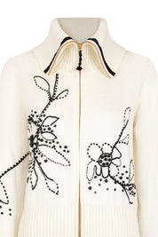 SACO CREMALLERA SEMILLA IVORY