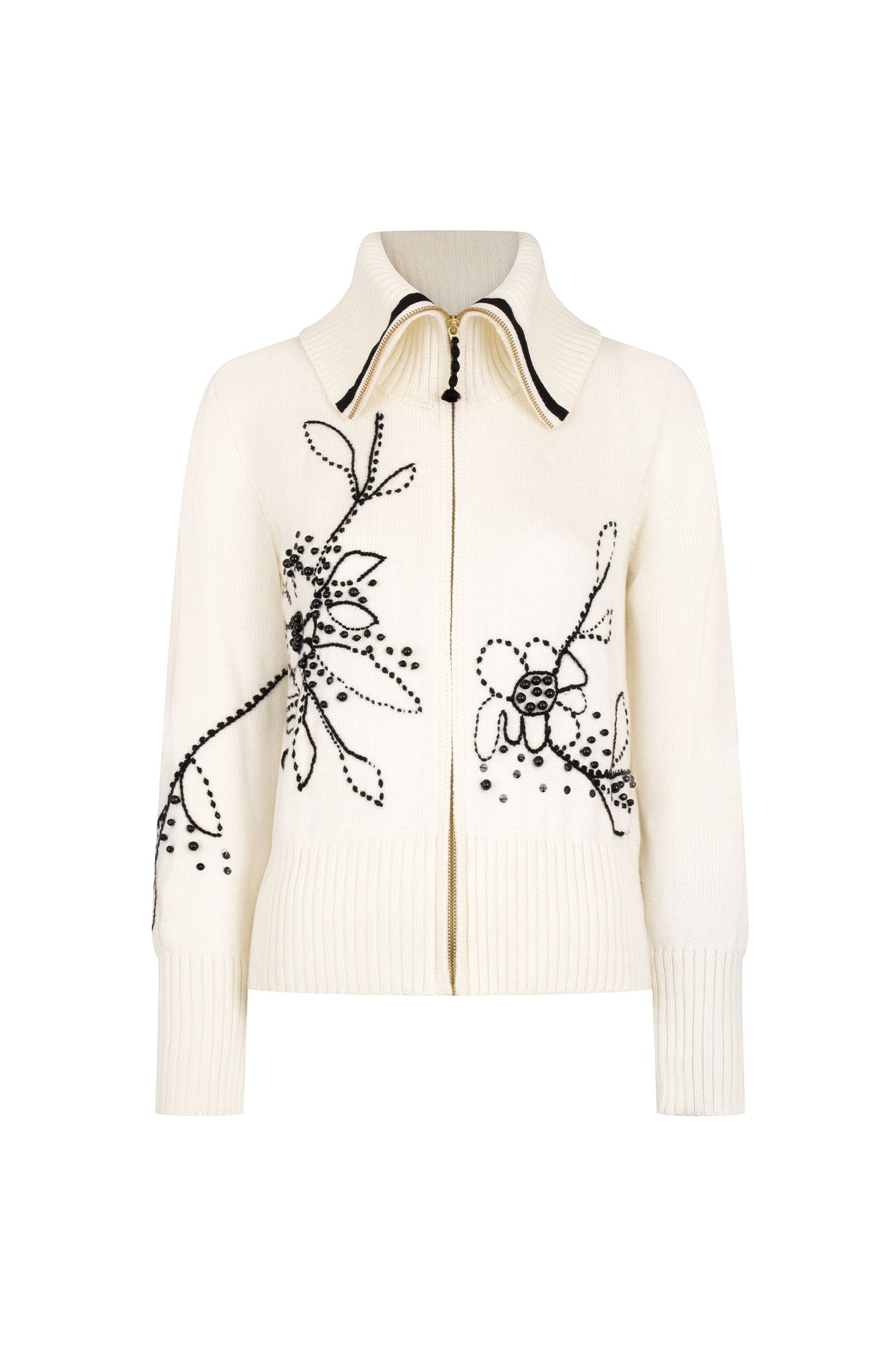 SACO CREMALLERA SEMILLA IVORY