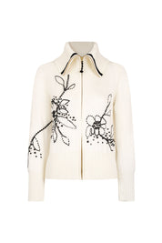 SACO CREMALLERA SEMILLA IVORY