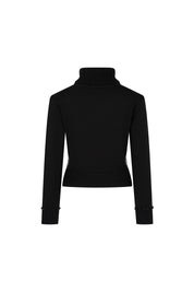 SACO JACKARD BARROCO NEGRO