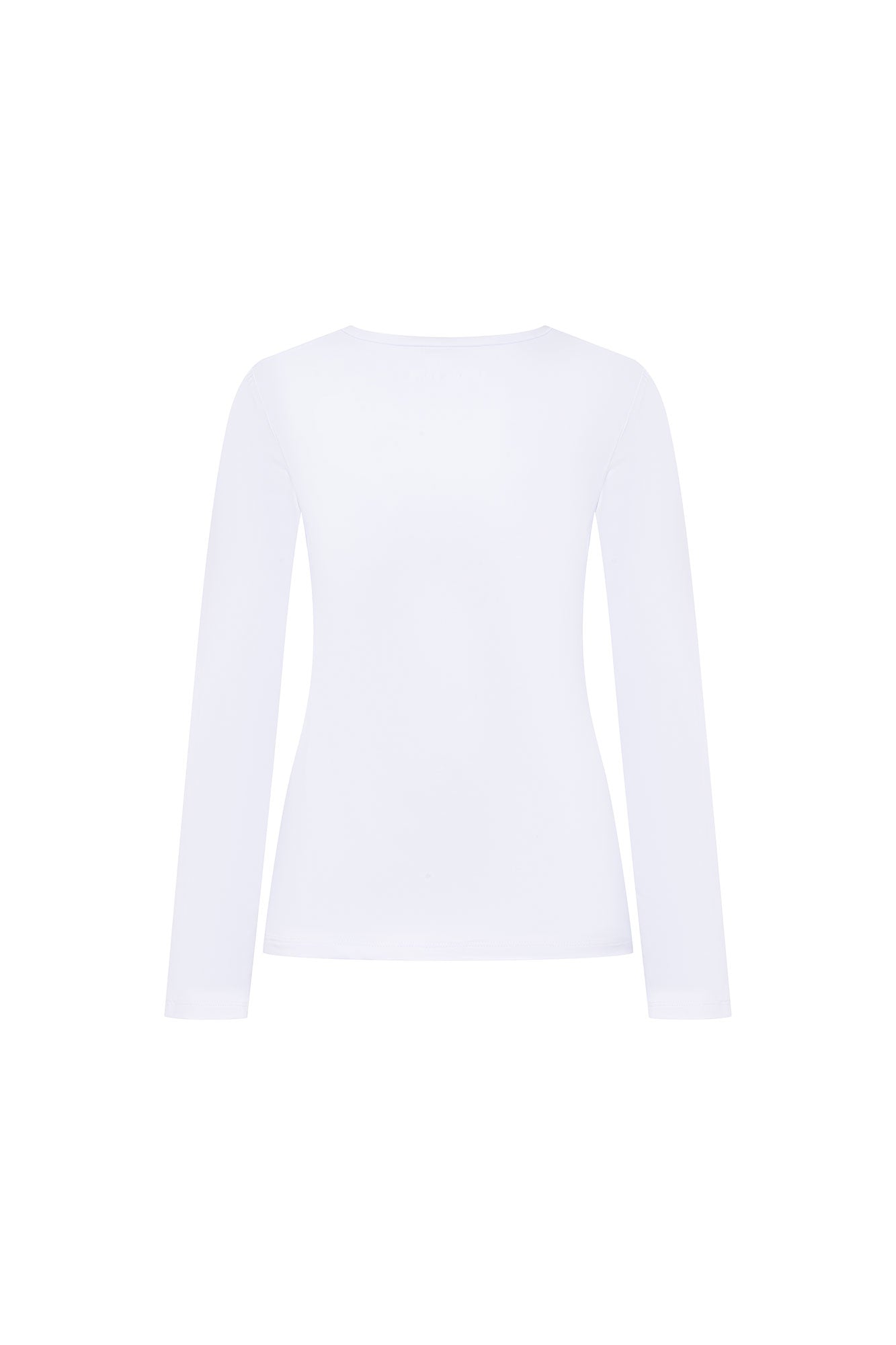 TOP CUELLO V ML BLANCO