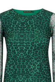 TOP MALLITA EST FELINO VERDE
