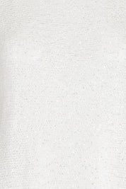 TOP PETITE LENTEJUELA BLANCO