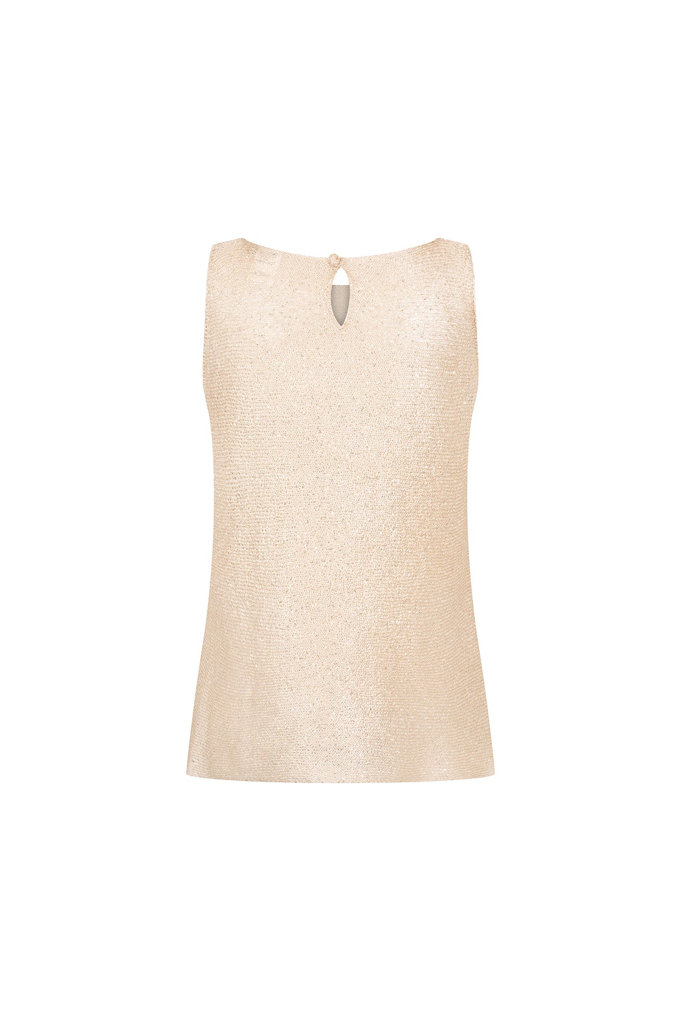 TOP PETITE LENTEJUELA DORADO