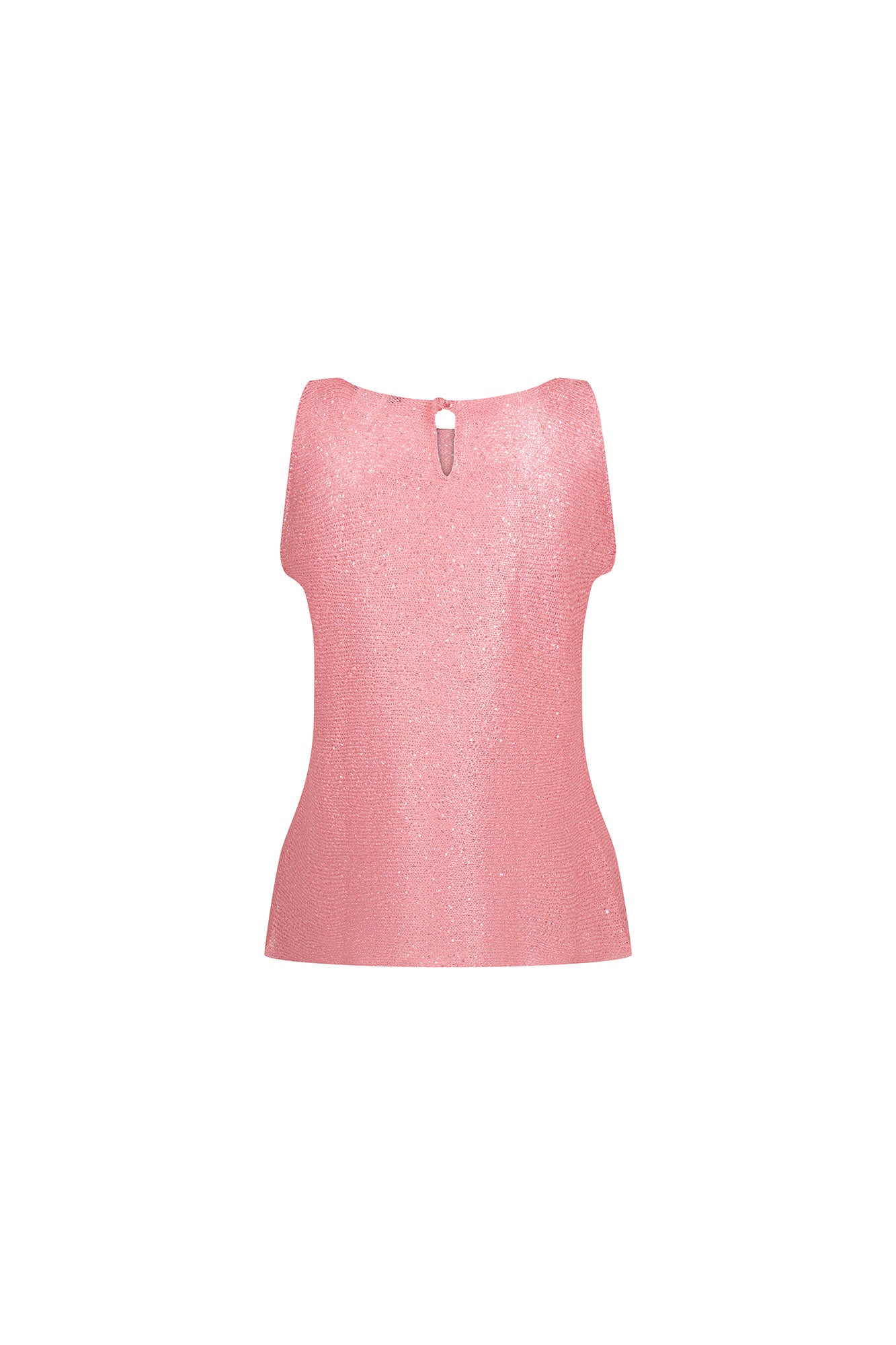 TOP PETITE LENTEJUELA PALO DE ROSA