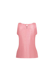 TOP PETITE LENTEJUELA PALO DE ROSA