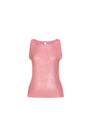 TOP PETITE LENTEJUELA PALO DE ROSA