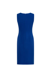 VESTIDO MARTHA PESPUNTE LENTEJUELA AZUL REY