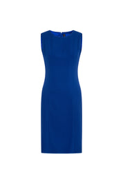 VESTIDO MARTHA PESPUNTE LENTEJUELA AZUL REY