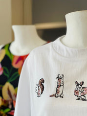 T-SHIRT COMADREJA BLANCO
