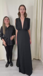 MAXI VESTIDO AMARRES VERDE