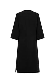 ABRIGO MANGA CAMPANA NEGRO