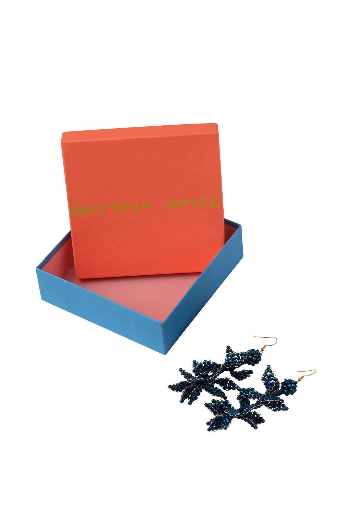 Aretes Ramitas Azul