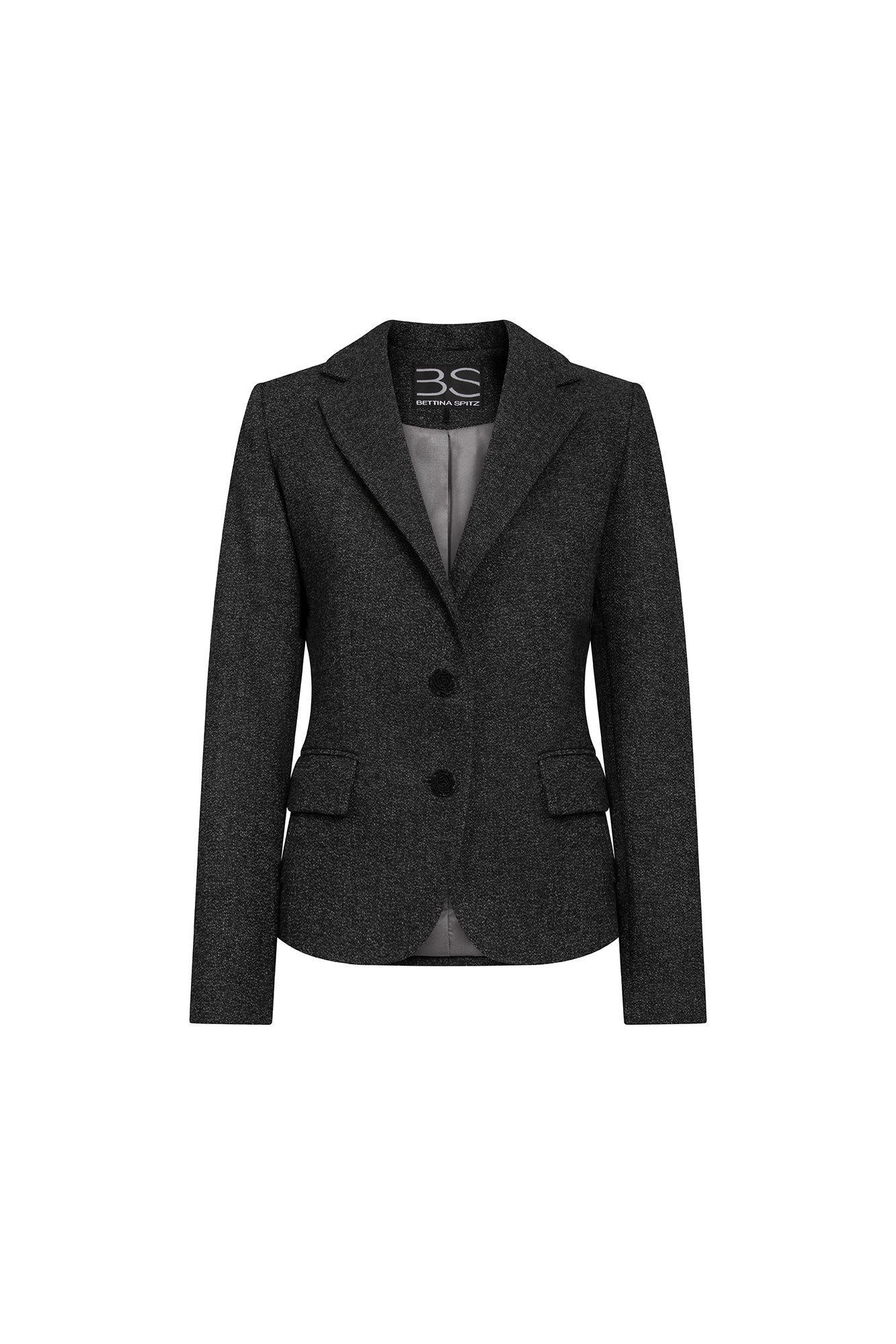 Blazer Juan Jaspeado Negro
