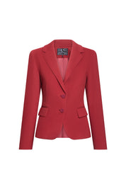 BLAZER JUAN BOTÓN TRENZA ROJO