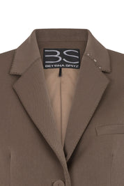 BLAZER JUAN PESPUNTE TACHE TAUPE