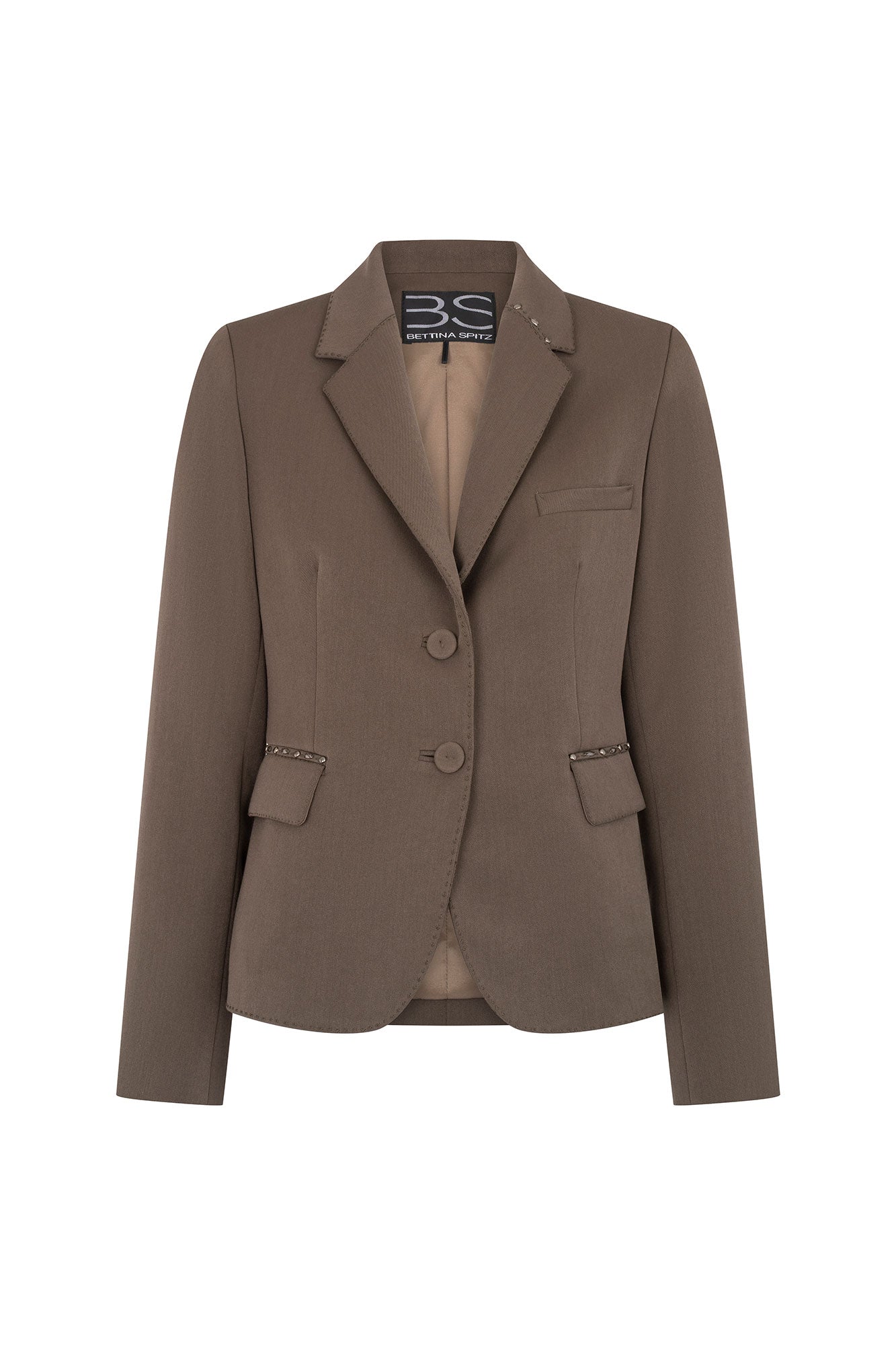 BLAZER JUAN PESPUNTE TACHE TAUPE