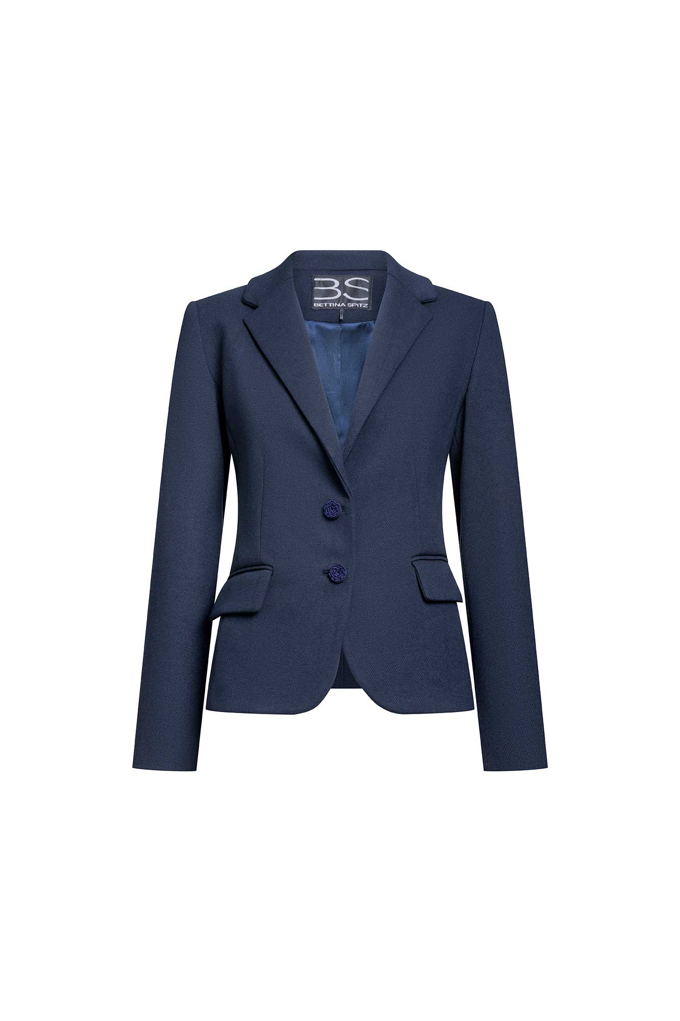 BLAZER JUAN BOTÓN TRENZA NAVY