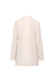 BLAZER LARGO ARABESCO IVORY