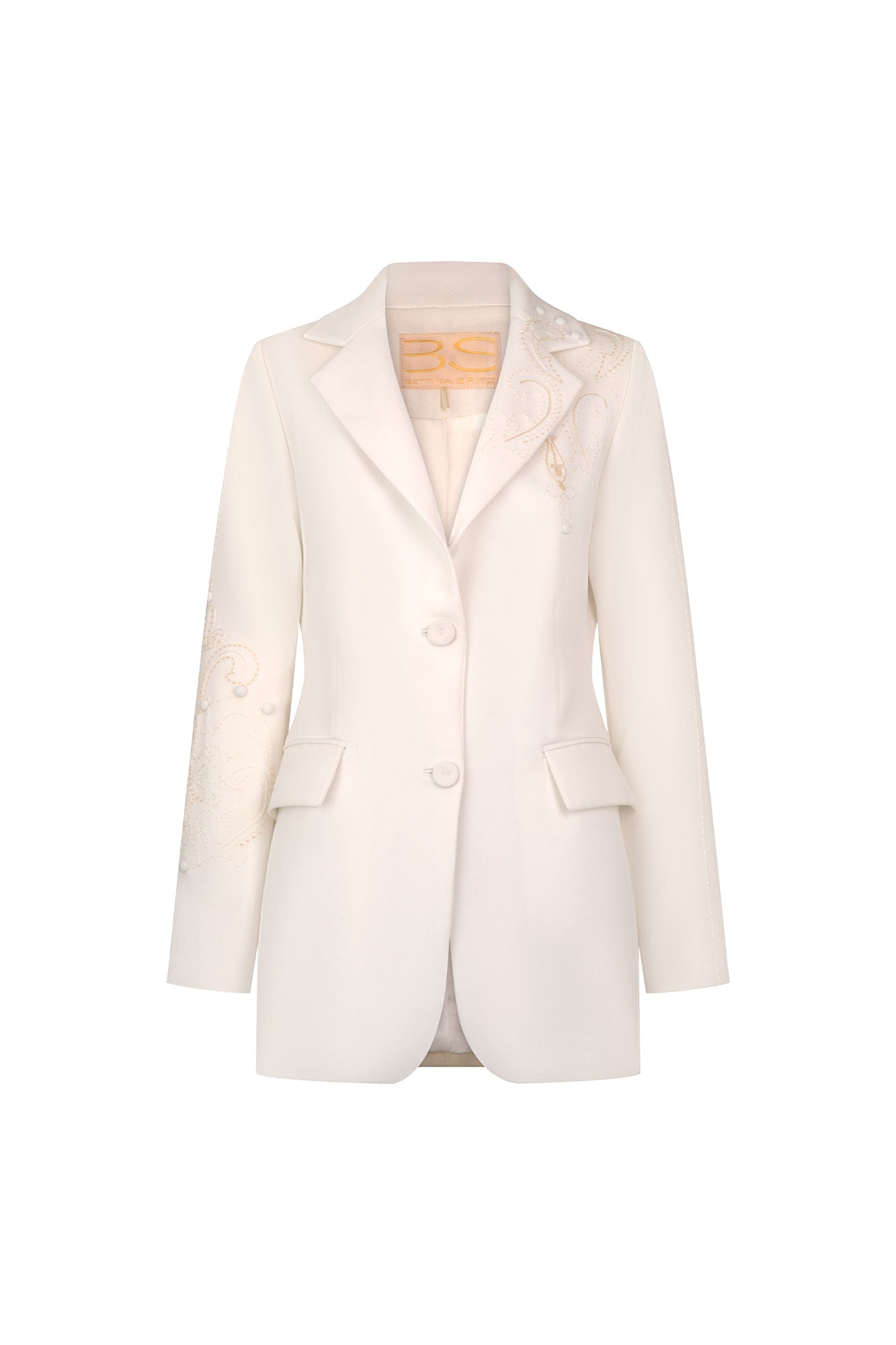 BLAZER LARGO ARABESCO IVORY