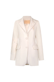 BLAZER LARGO ARABESCO IVORY