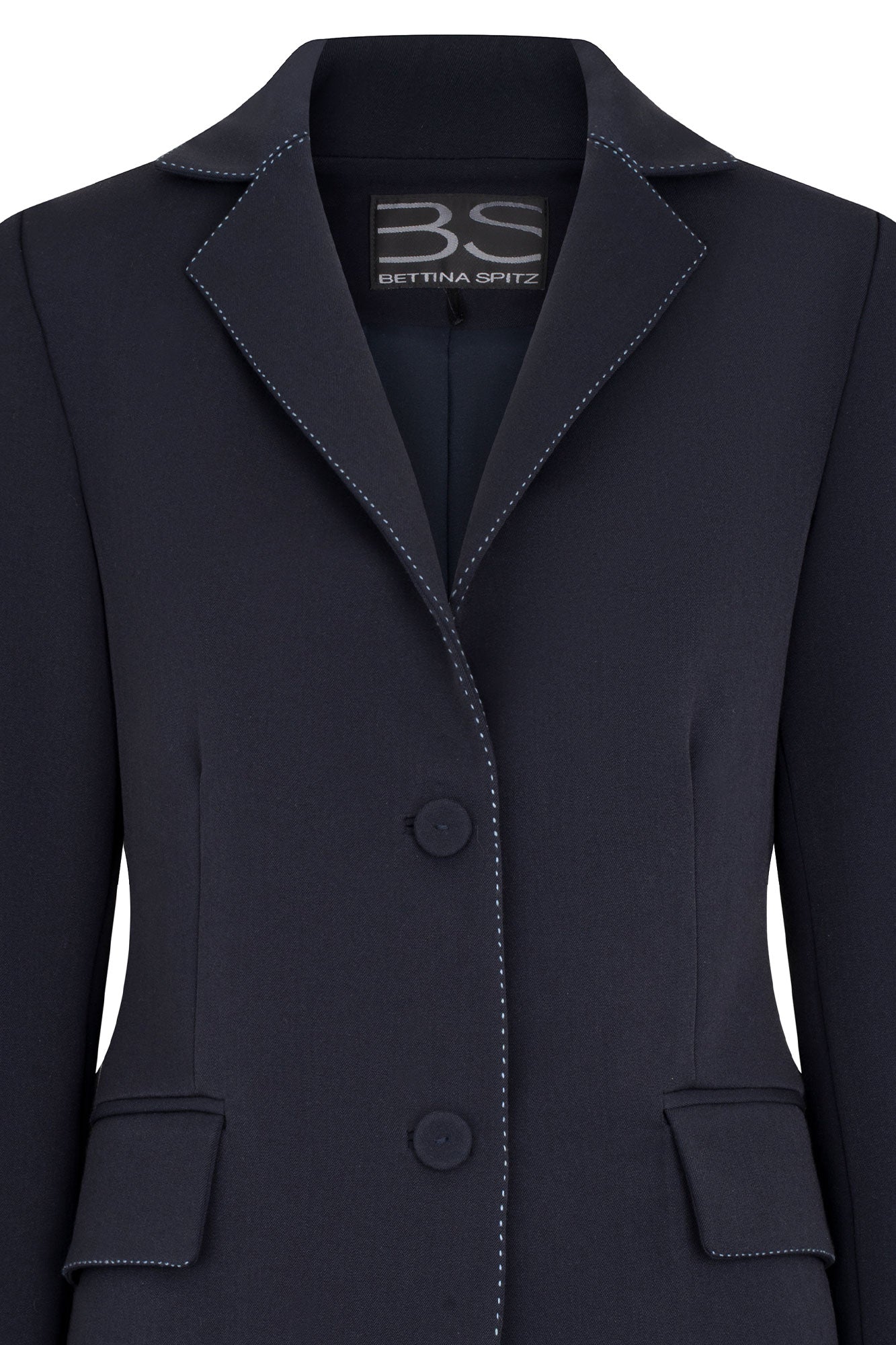 BLAZER LARGO MARINERO AZUL