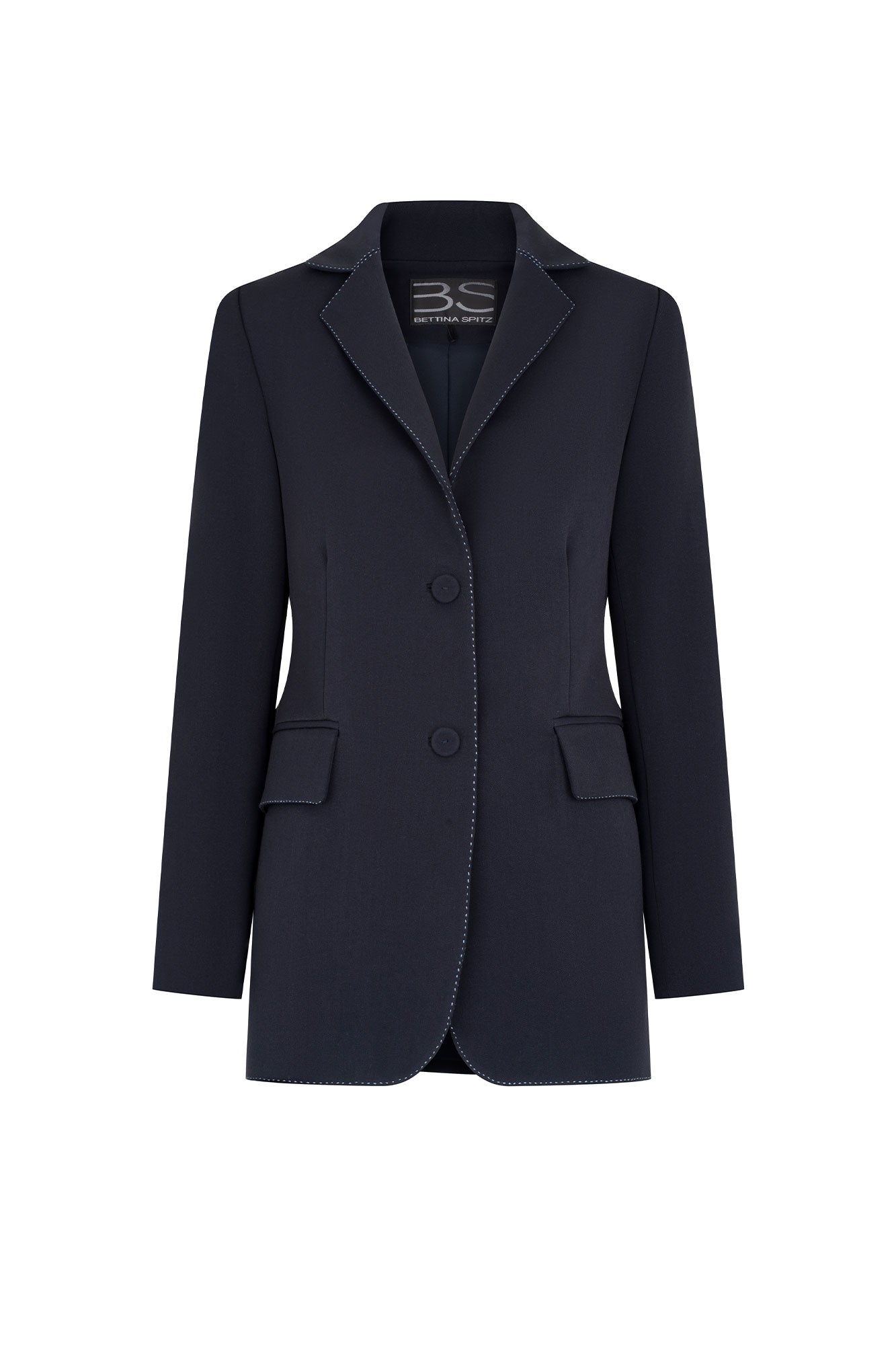 BLAZER LARGO MARINERO AZUL