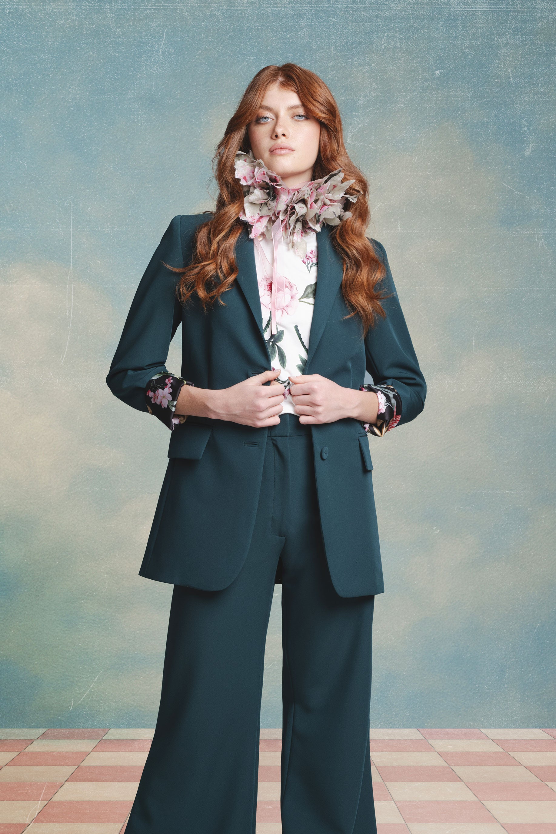 PANTALÓN GABY CAMPANA VERDE