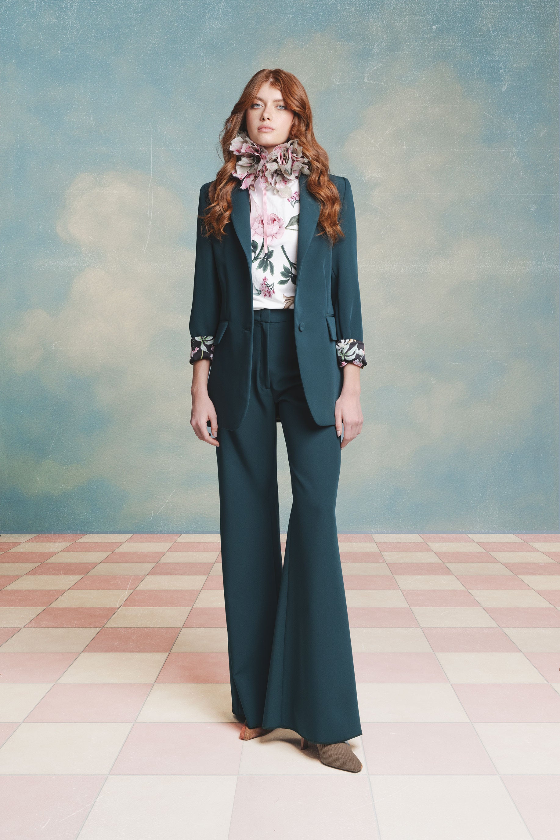 PANTALÓN GABY CAMPANA VERDE