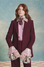 BLAZER LARGO VINOTINTO