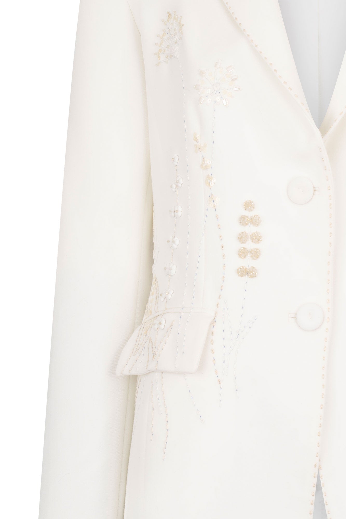 BLAZER MAXI JARDÍN NÁCAR