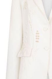 BLAZER MAXI JARDÍN NÁCAR